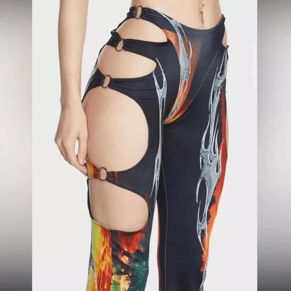 Dolls Kill Confession Speed Racer pants - Picture 6 of 13